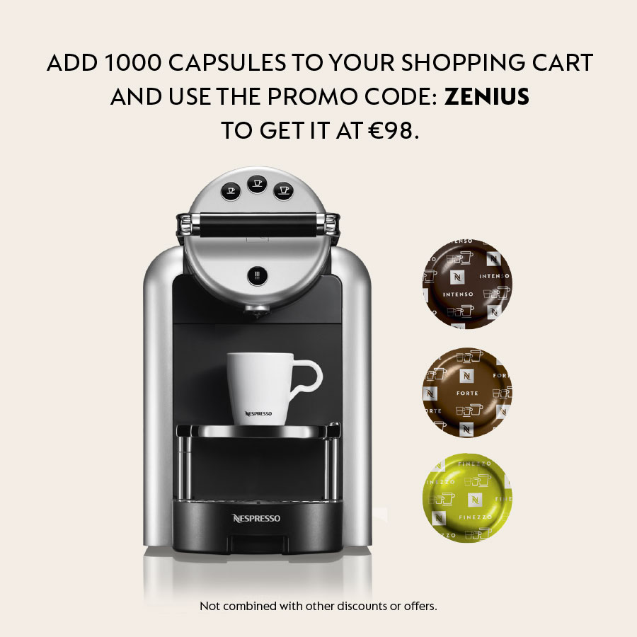 50 Capsulas Cafe Nespresso Profesional Zenius Gemini