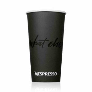 paper cup black 600 ml