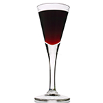 port in a stemmed glass