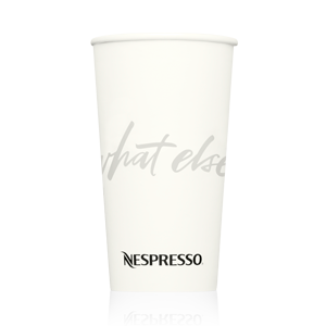 white cup to go 600 ml