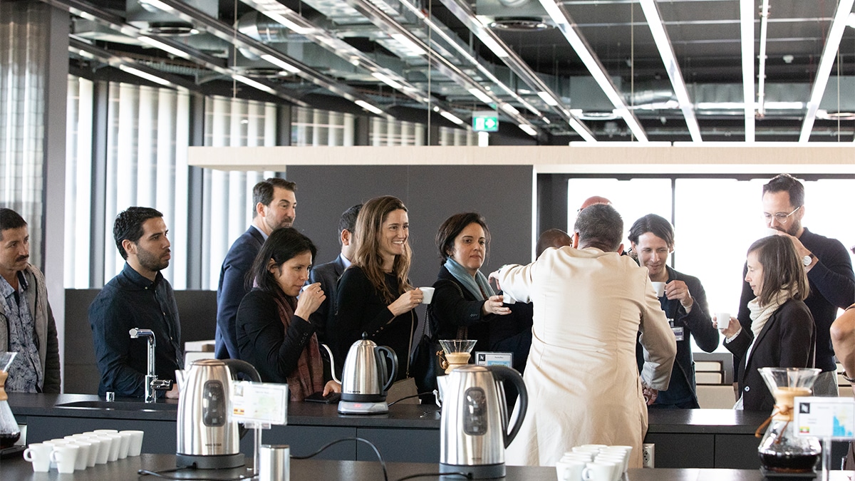 coffee tasting